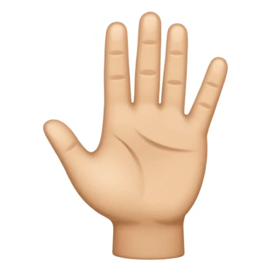 East side hand emoji sticker