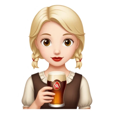 Girl with Smithwick’s  sticker
