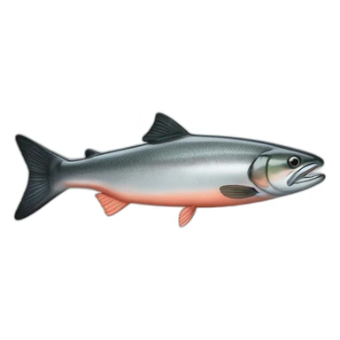 silver-coho-salmon sticker