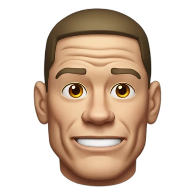 John-cena-face sticker