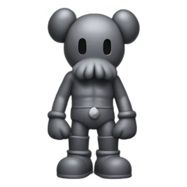 Kaws companion sticker