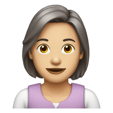 Humana hermosa sticker