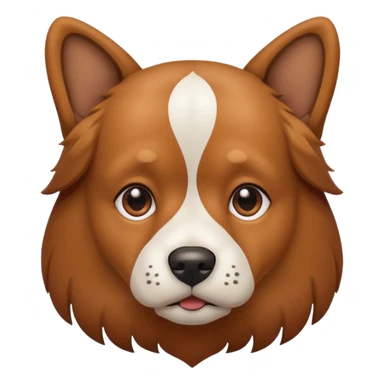 Dog with judgmental look sticker