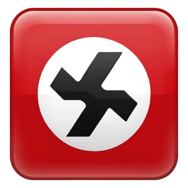 nazi flag sticker