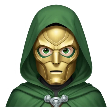 Doctor Doom with most villainious sticker