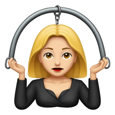 Dead hangwoman sticker