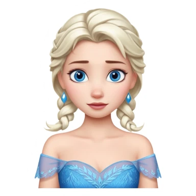 elsa frozen disney sticker