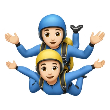 Skydiving sticker