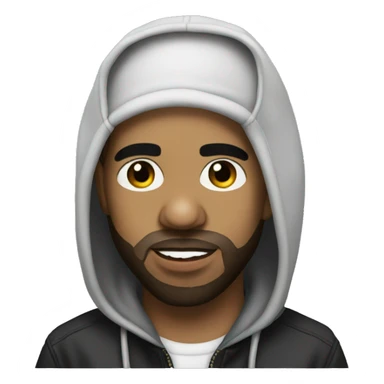 drake rapper sticker