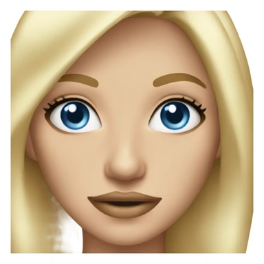 blue eyed blonde bombshell sticker