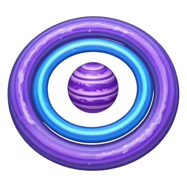 Ringed Planet sticker
