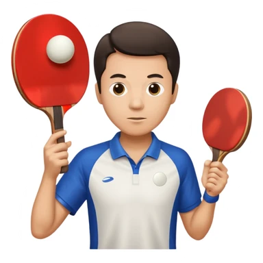 Ping pong legend sticker