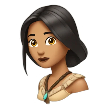 Pocahontas sticker