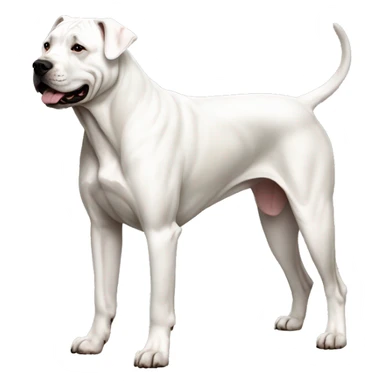 Dogo Argentino Dog Breed Full Body sticker