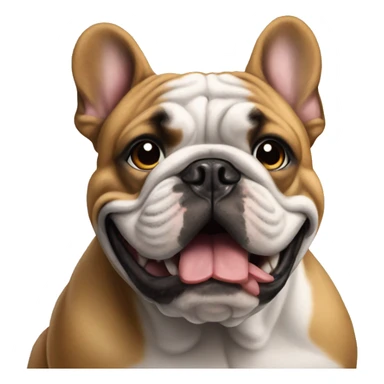 France bulldogs  sticker