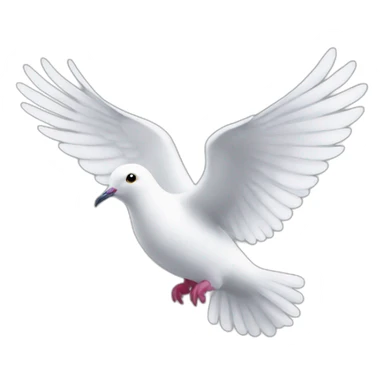 Dove with Trump Face sticker