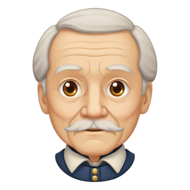 OLD MAN VITAGE 1800'S sticker