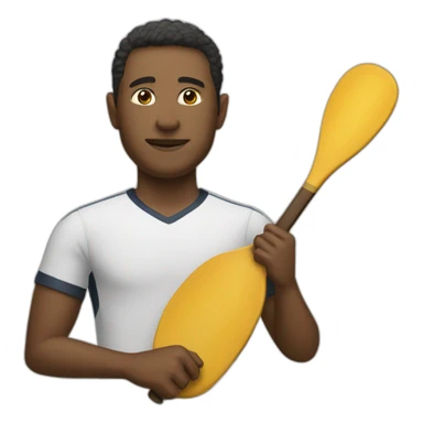 paddle-player sticker