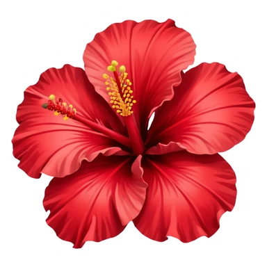 Hibiscus sticker