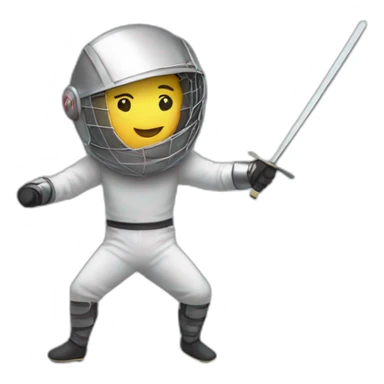 foil (fencing) sticker