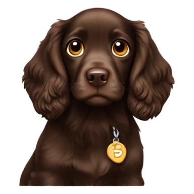 puppy Boykin spaniel sticker