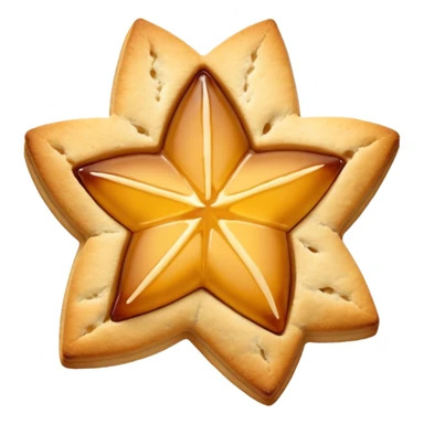 jam-christmas star-shortbread-biscuits sticker