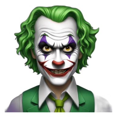 The Joker sadge sticker