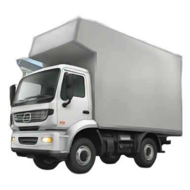 removals lorry side view sticker