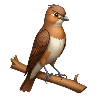 cuckoo bird sticker