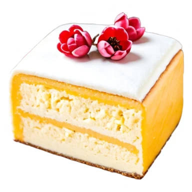 подарункова  рожева коробка з білими стрічками sticker