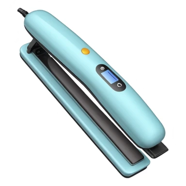 hair straightener sticker