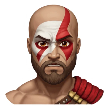 Kratosh  from God of war sticker