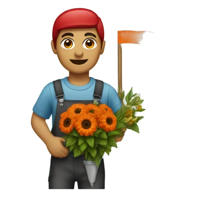 florist with armenia flag sticker