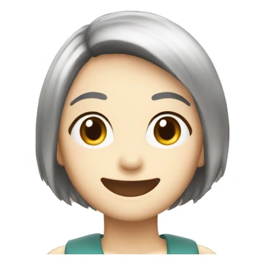 Nana osaki smiling  sticker