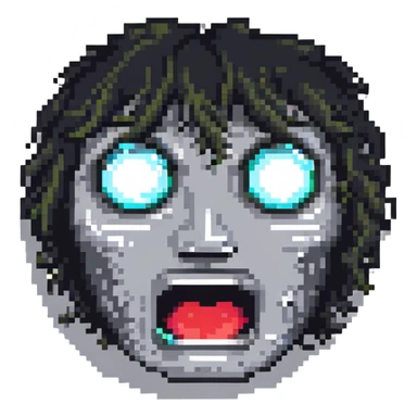 scared face sticker