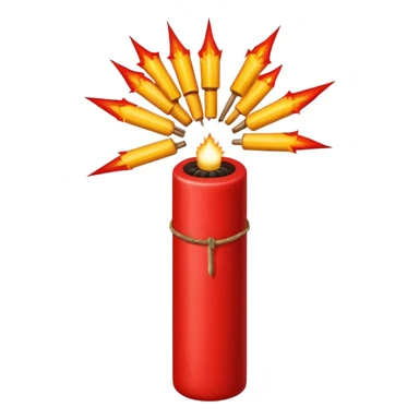 V for vendetta fire cracker sticker