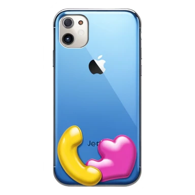 jeff koonz style cell phone sticker