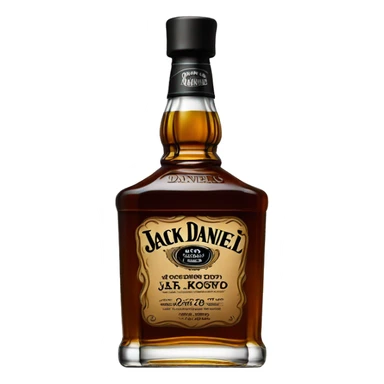 Jack Daniel’s Bottle sticker