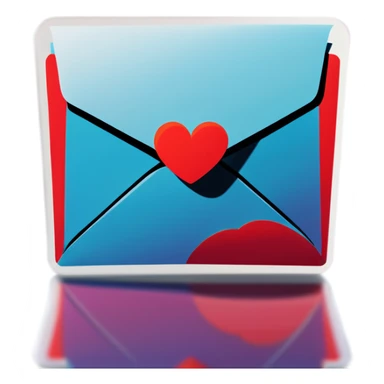 love letter sticker