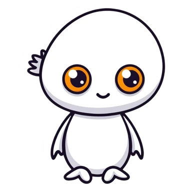 cartoon funny joint with googly eyes sticker