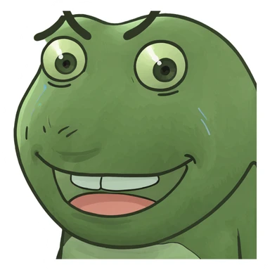 Crying smiling  sticker