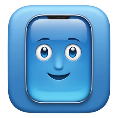 iphone16 blue  sticker