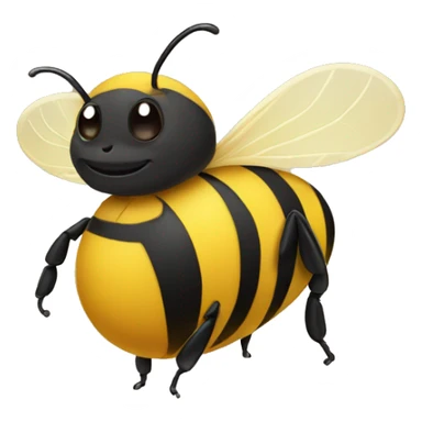 cute bee sticker