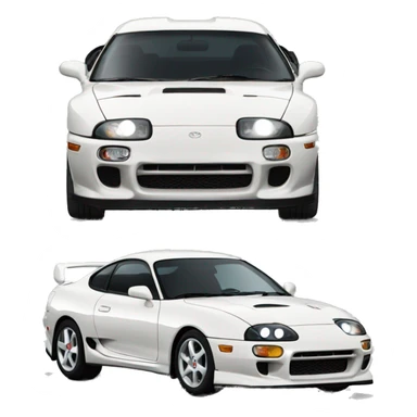 Toyota supra mk4 sticker