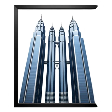 Kuala Lumpur Twin Towers sticker