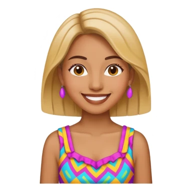 just carnival costume,colorfull dress sticker