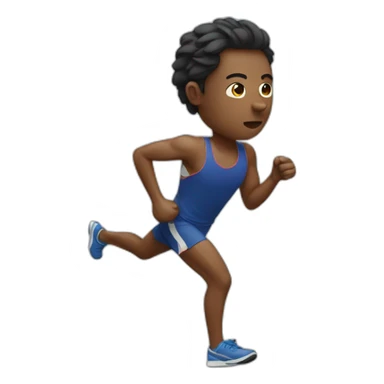  tired runner sticker