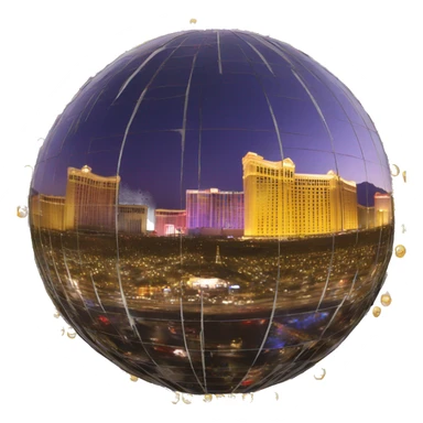 las vegas sphere  sticker