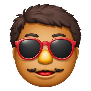 elmo in sun glasses sticker