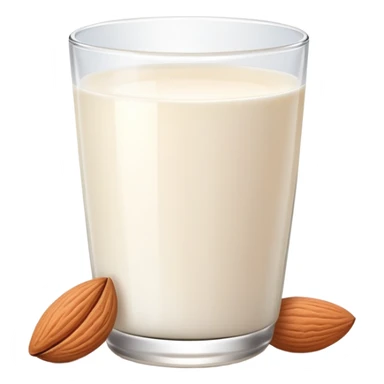 Almond milk sticker